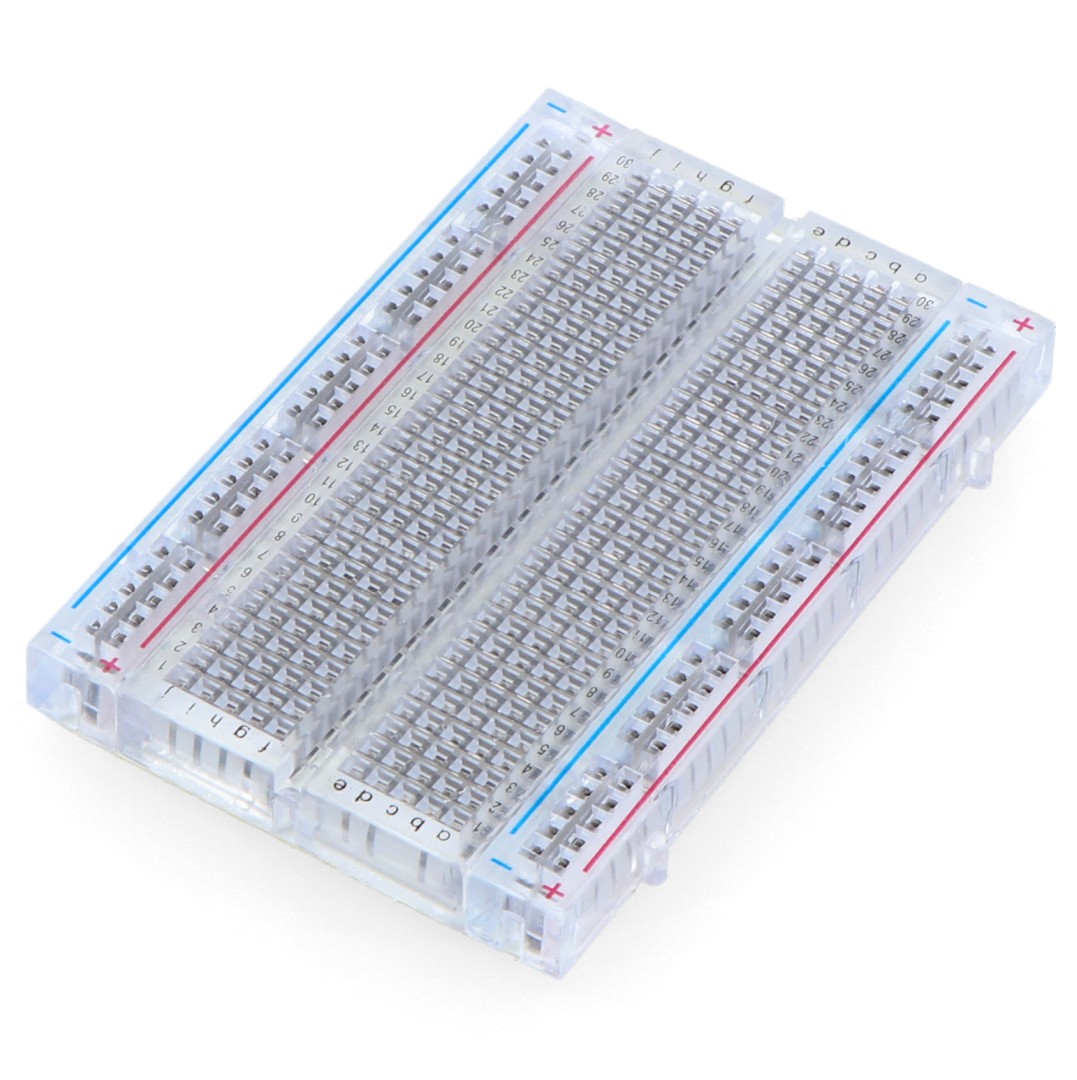 Płytka stykowa - 400 otworów przezroczysta